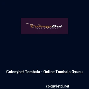 Colonybet Tombala - Online Tombala Oyunu